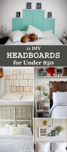 11 Easy DIY Headboards for Under $50