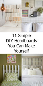 11 Simple DIY Headboards You Can Make Yourself