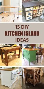 15 Awesome DIY Kitchen Island Ideas That Will Make Your Kitchen More Functional