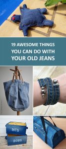 19 Awesome Things You Can Do with Your Old Jeans