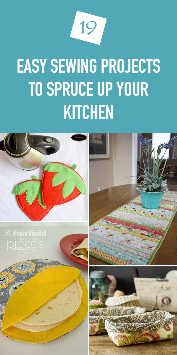 19 Easy Sewing Projects To Spruce Up Your Kitchen