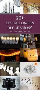 20+ Amazing DIY Halloween Decorations That Anyone Can Do!