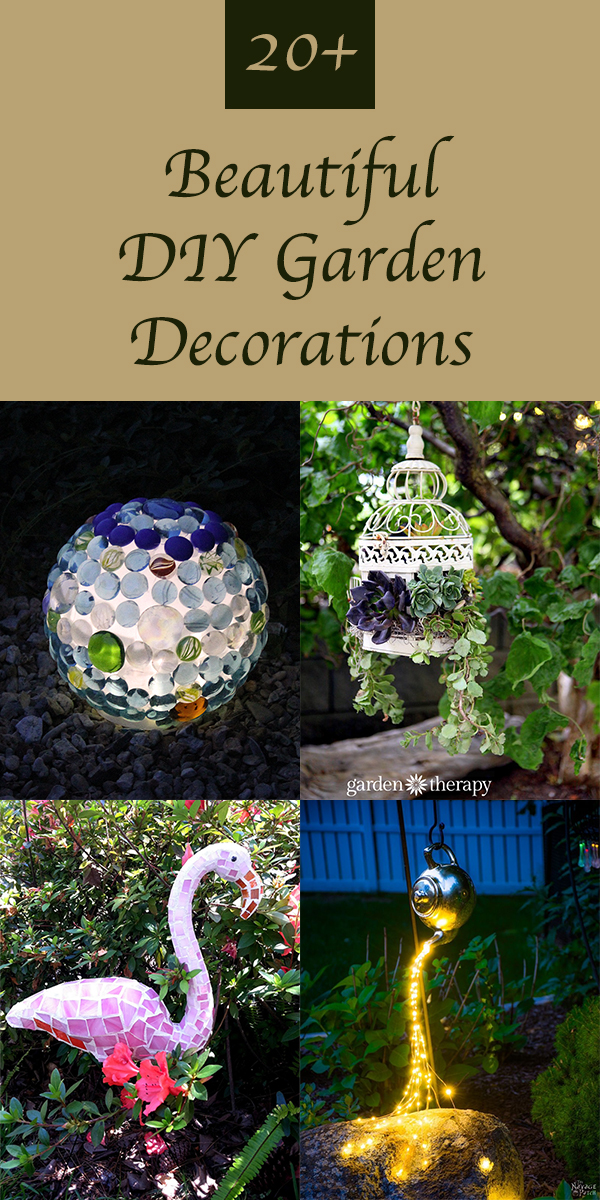 20+ Beautiful DIY Garden Decorations To Spruce Up Your Backyard