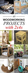 40 Awesome Woodworking Projects with 2x4s