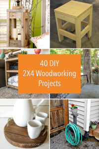 40 DIY 2x4 Woodworking Projects