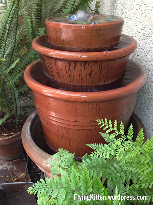 Clay Pot Fountain