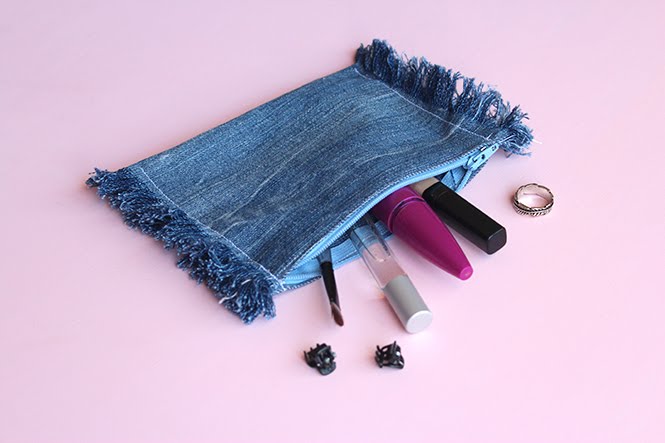 Denim Pouch