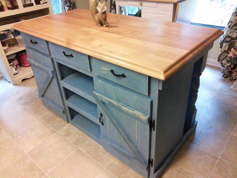 Farmhouse Kitchen Island