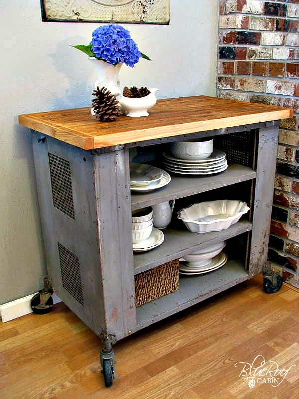 Industrial Kitchen Island