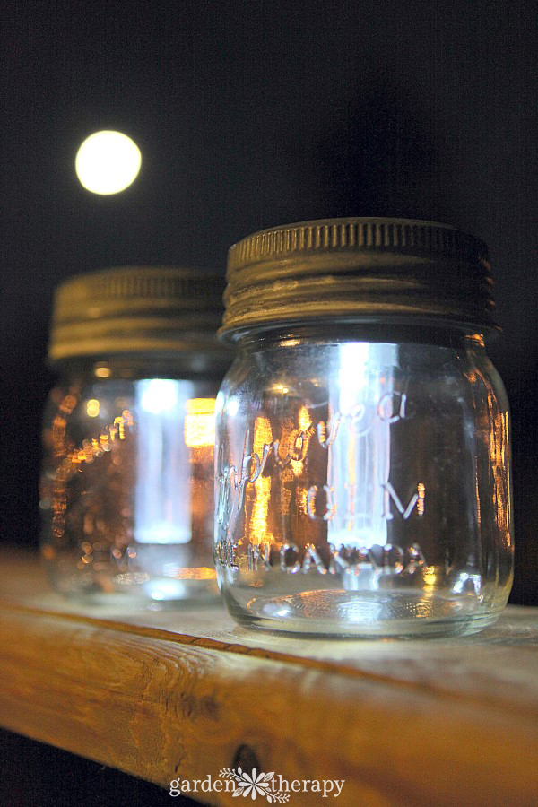 Luci Solari di Mason Jar