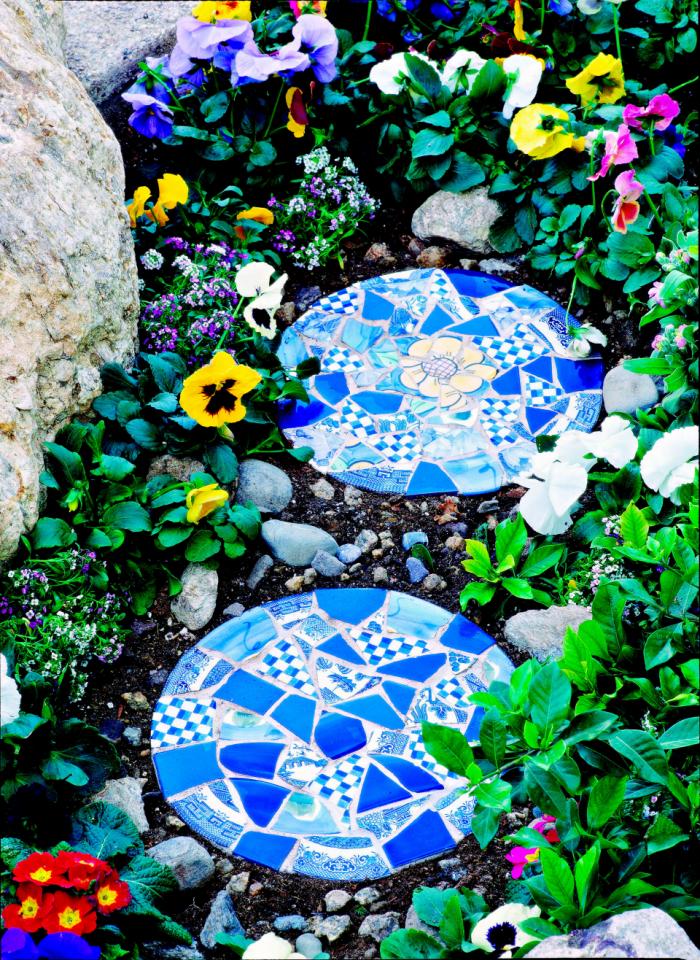 Mosaic Stepping Stones