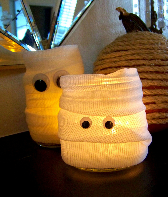 Mummy Mason Jars