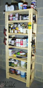 Paint Storage Shelf