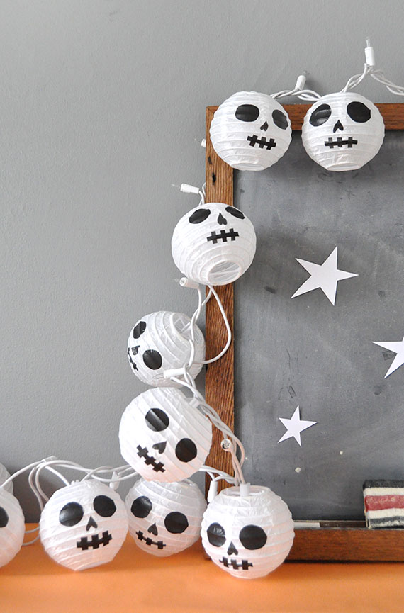 Paper Lantern Skulls