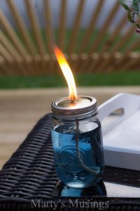 Repurpose Mason Jars into Citronella Candles