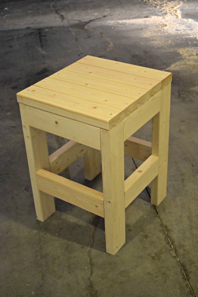  how to build a stool from wood