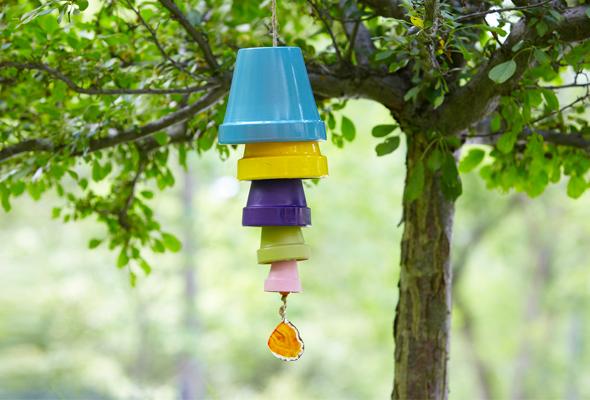 Terracotta Pot Wind Chime