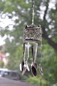 Wind Chimes Made from Recycled Spoons