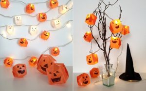 Origami Halloween Lights