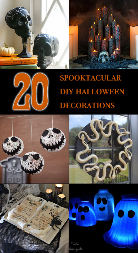 20 Spooktacular Diy Halloween Decorations