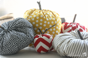 Fabric Pumpkins