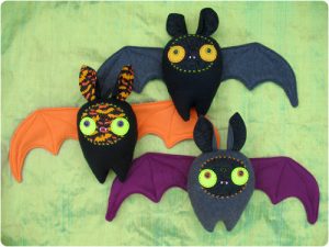 Halloween Bat Plushies