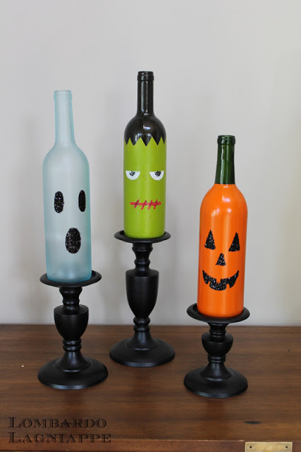 Halloween Wine Bottles