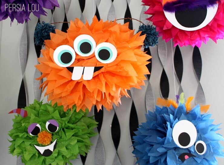 diy paper monsters