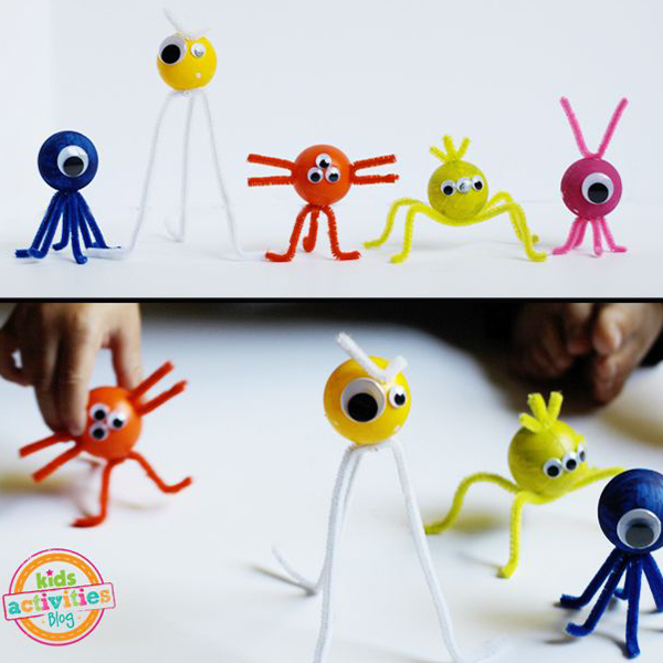 Ping Pong Ball Monsters