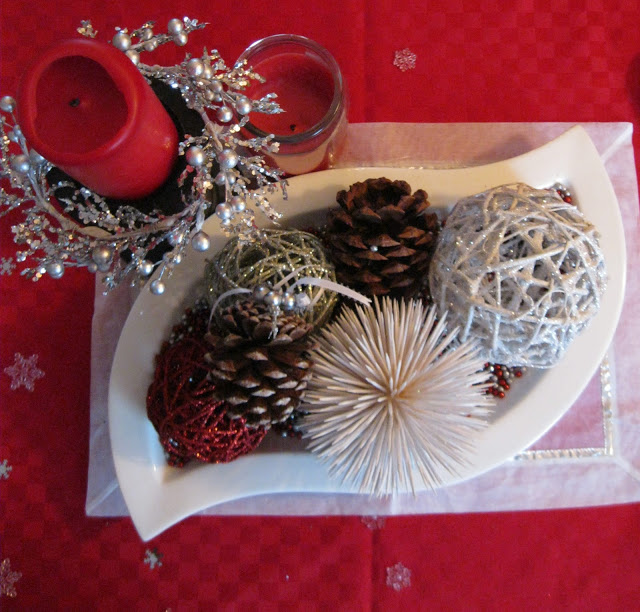 Sparkle Balls Centerpiece