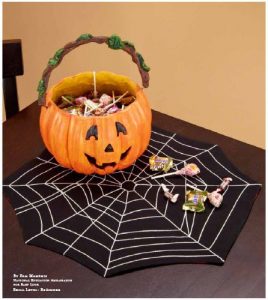 Spider web placemats