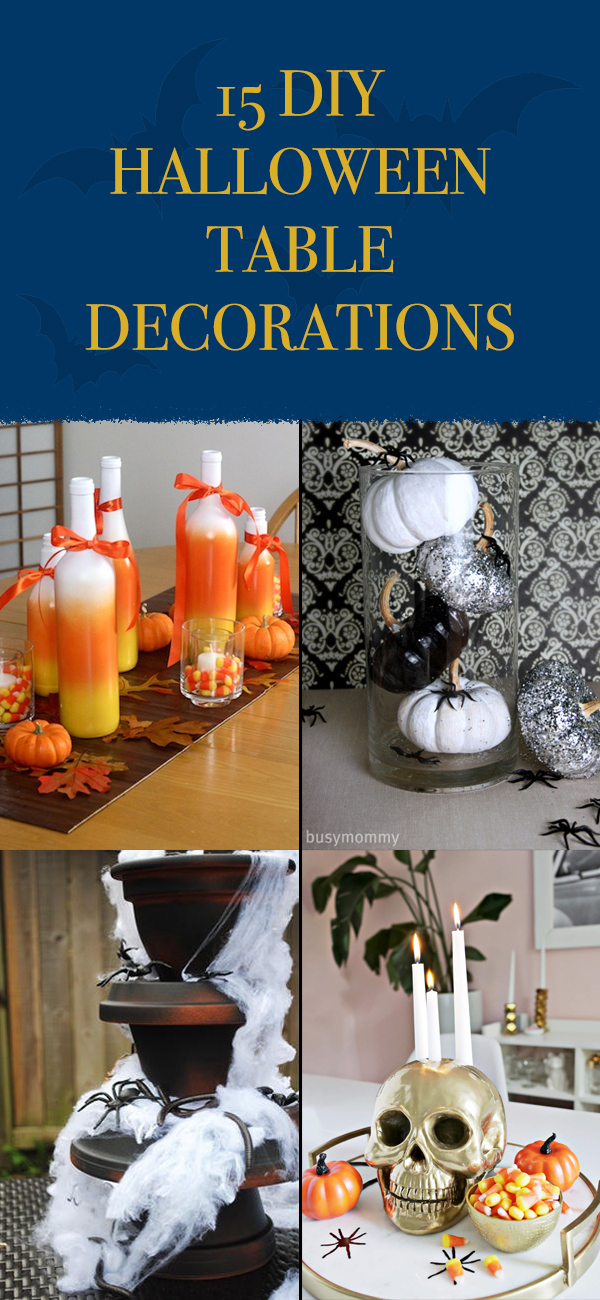 15 Creative DIY Halloween Table Decorations