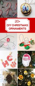 20+ DIY Christmas Ornament Ideas
