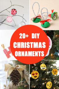 20+ DIY Christmas Ornaments to Make with Your Kids