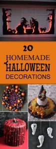 20 Super Cool Homemade Halloween Decorations