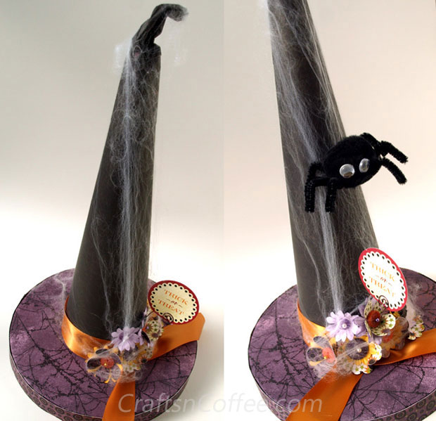 Halloween Witch Hat Centerpiece