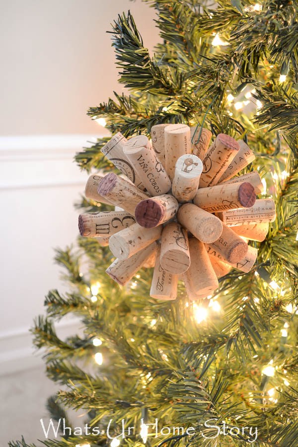 cork ball ornament