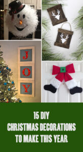 15 Best DIY Christmas Decorations To Make This Year