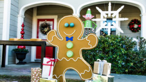 Front Yard Gingerbread Man