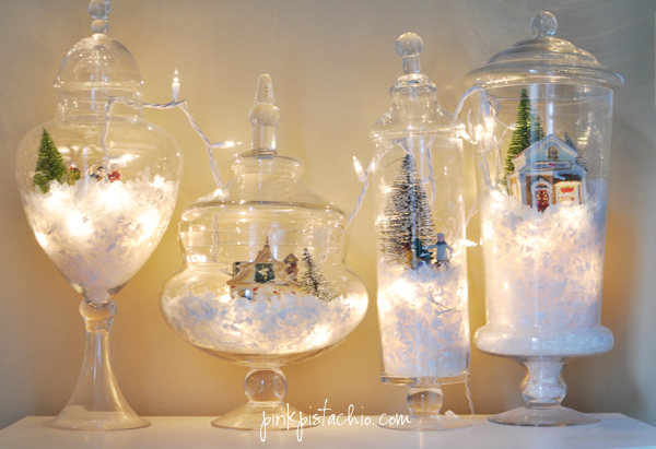 Snow Globe Terrariums