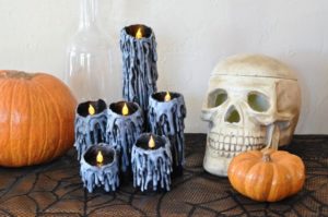 Toilet Paper Roll Candles