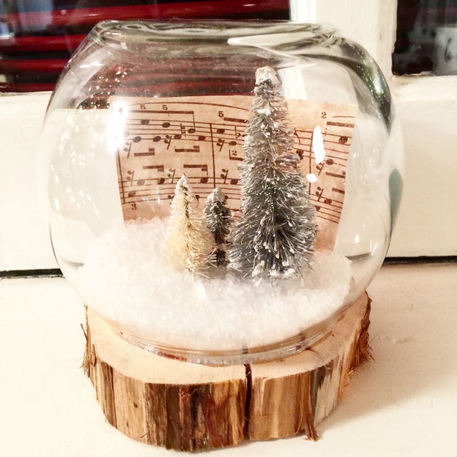 Fishbowl Snow Globe