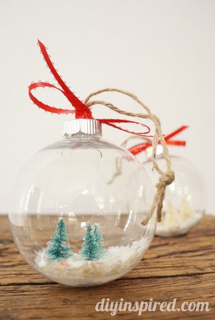 Snow Globe Ornaments