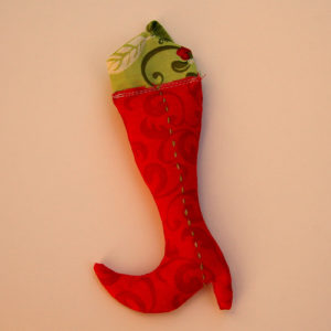 Elf Boot Ornament