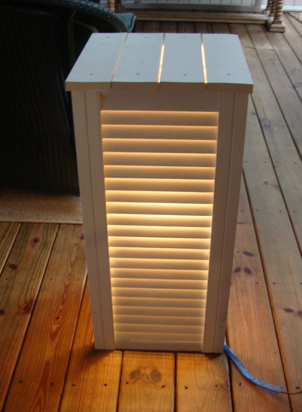 Lighted Side Table