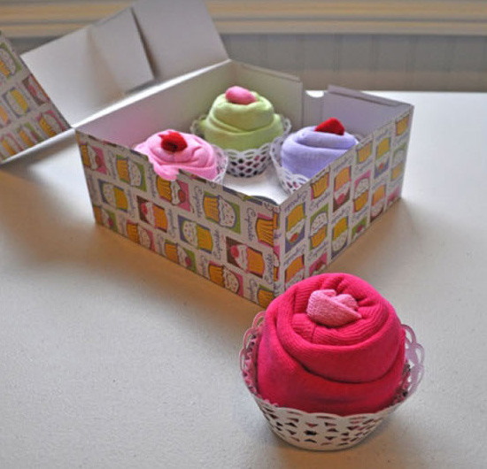 Onesie Cupcakes