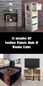 15 Inventive DIY Furniture Projects Made Of Wooden Crates