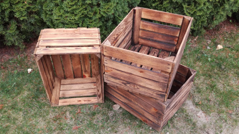 Wood Crate Furniture Projects