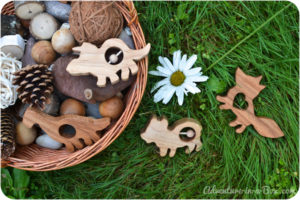 Wooden Rattles and Teethers