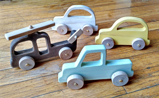 Wooden Toy Vehicles